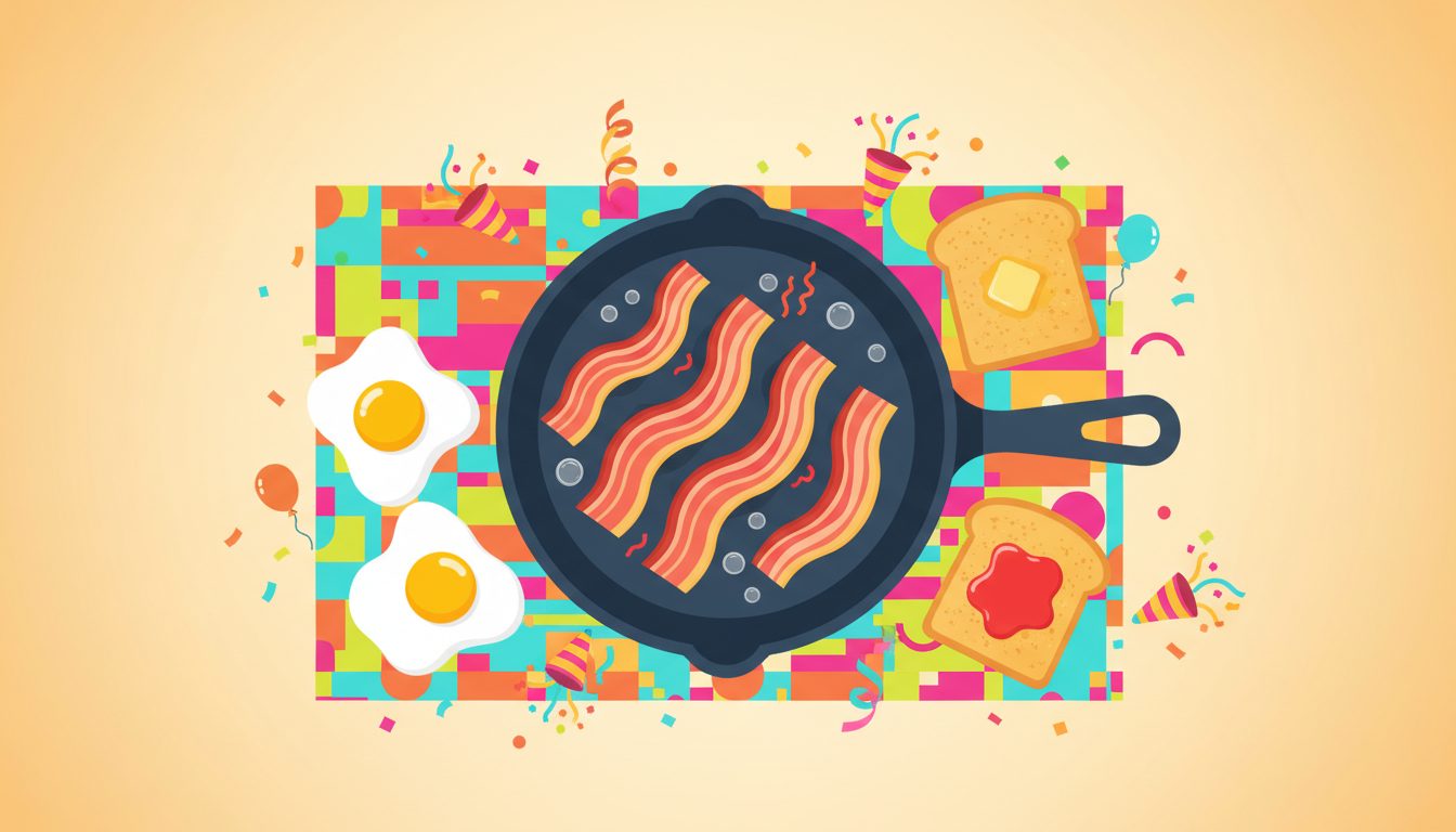 #BaconDay illustration