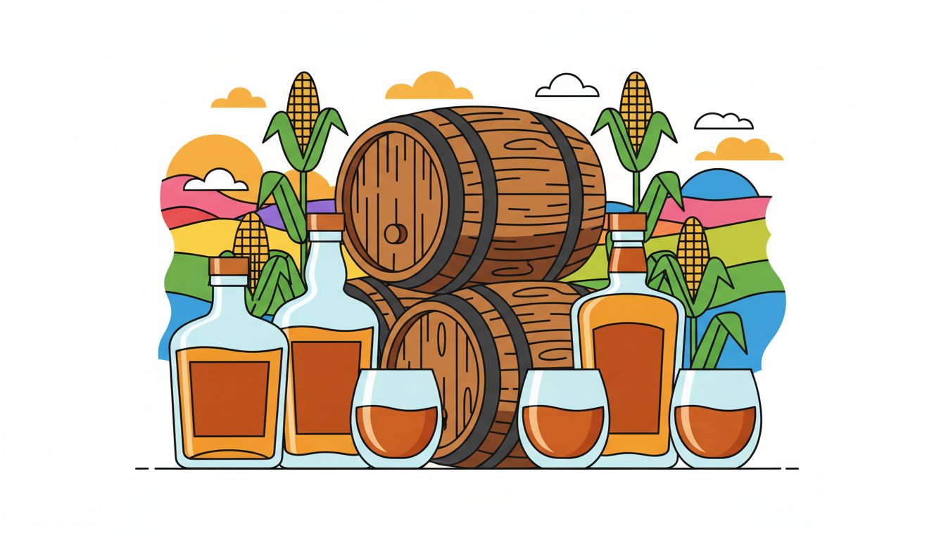 #BourbonDay illustration