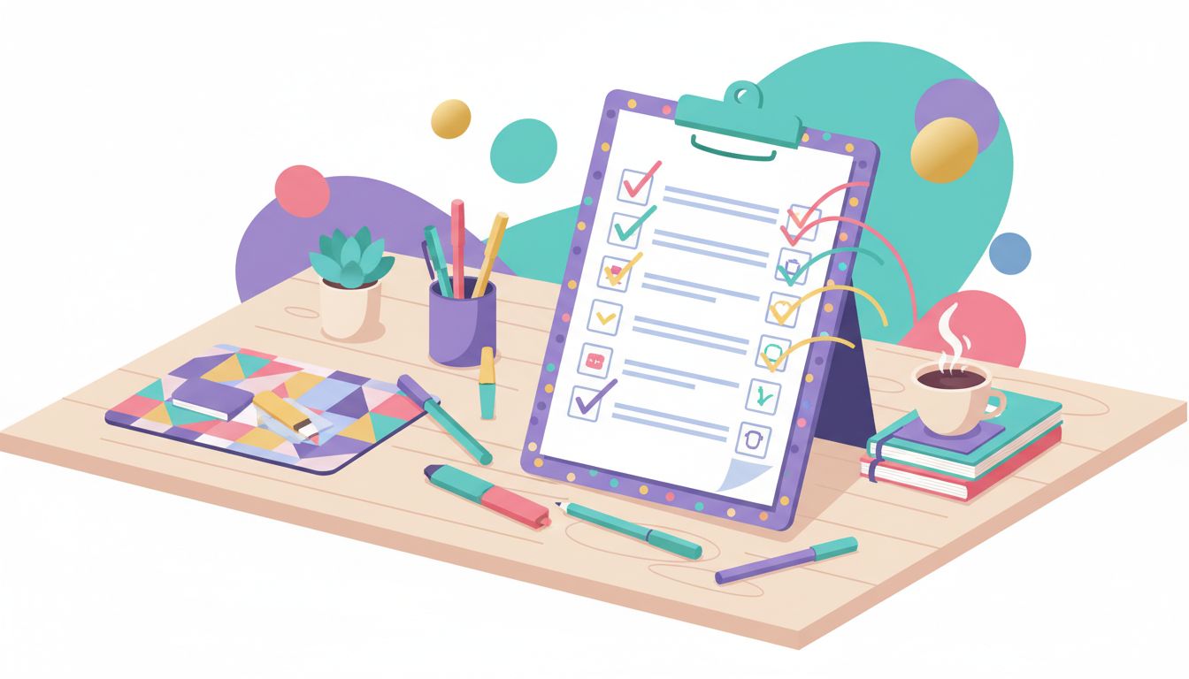 #ChecklistDay illustration