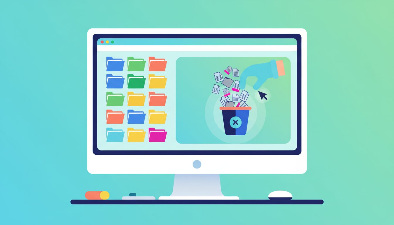 #CleanYourVirtualDesktopDay illustration