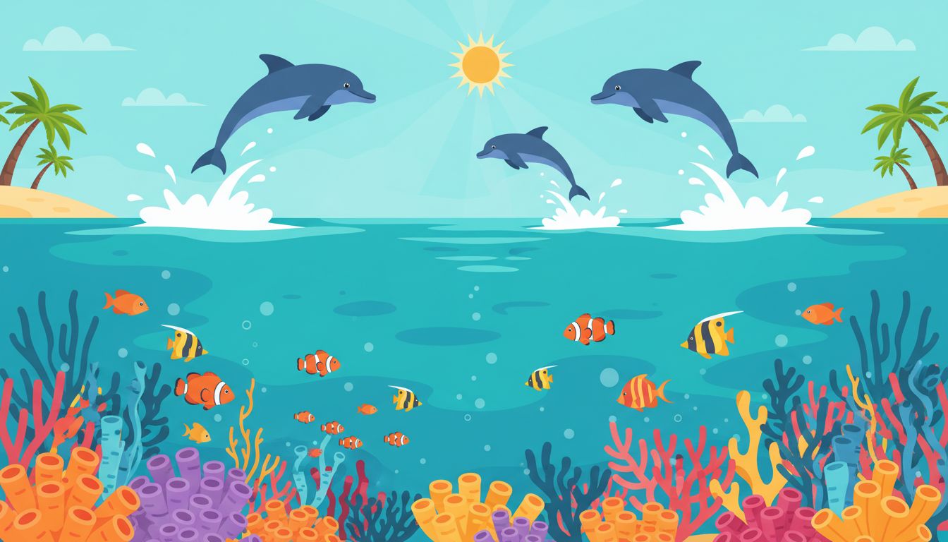 #DolphinDay illustration