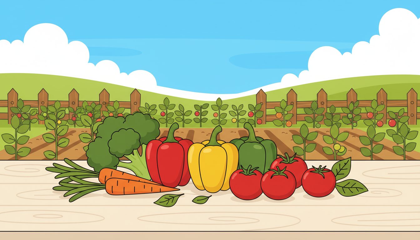#EatYourVegetablesDay illustration