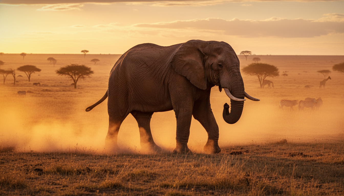 #ElephantDay illustration
