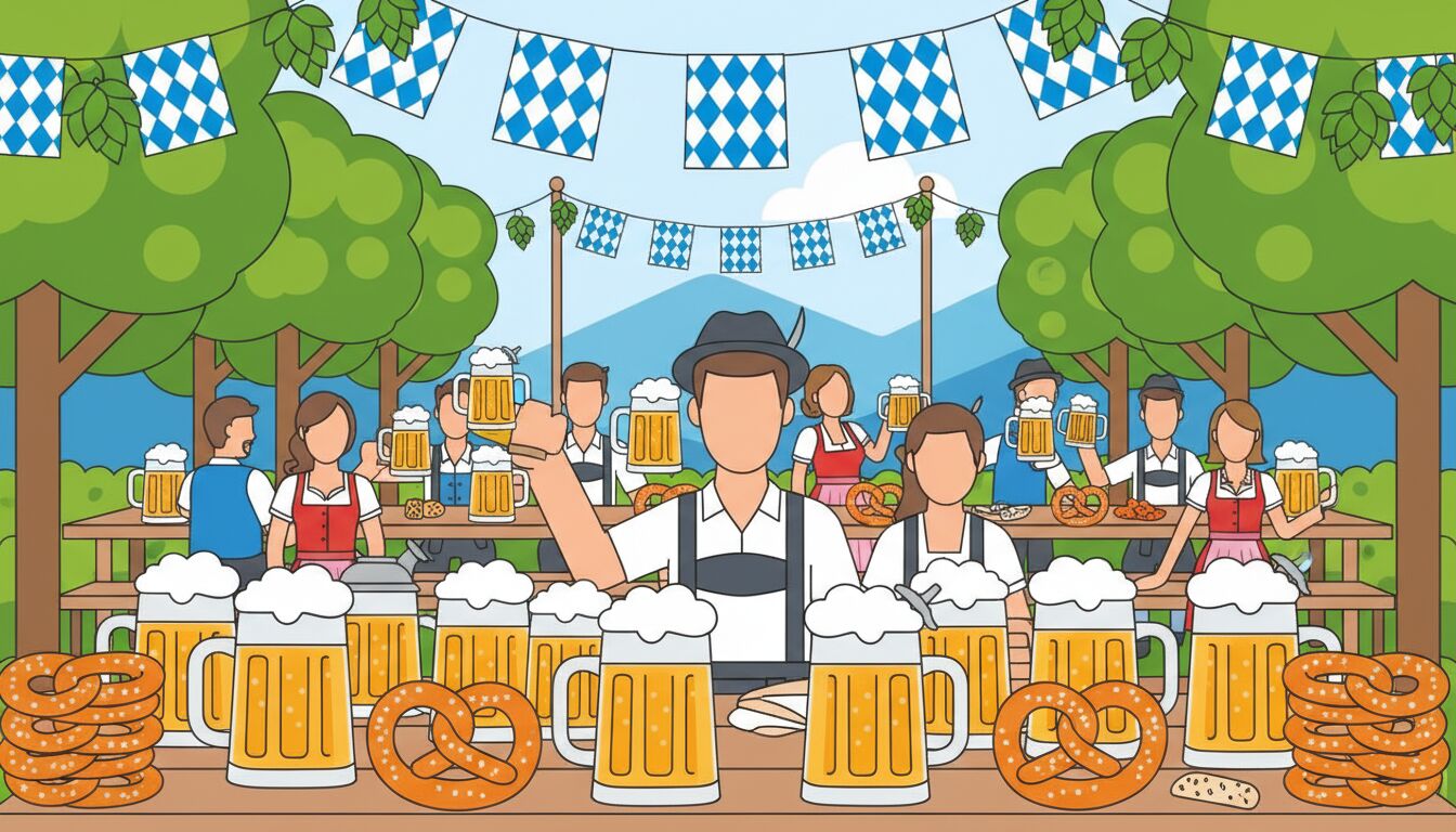 #GermanBeerDay illustration
