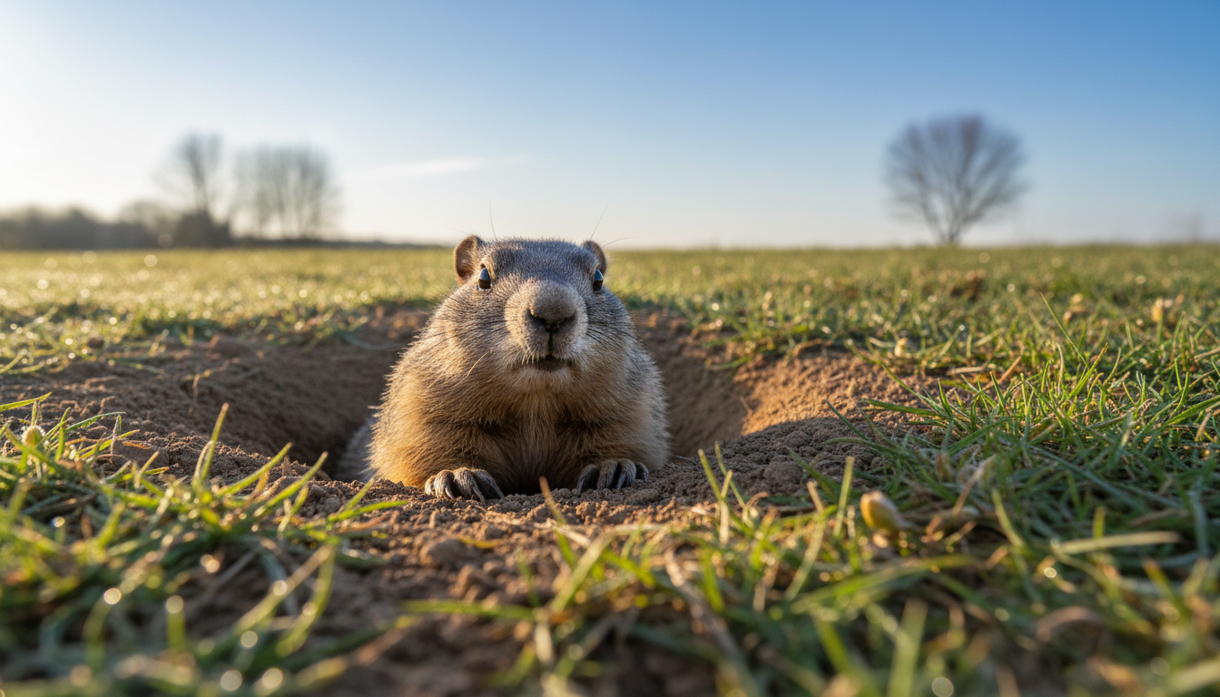 #GroundhogDay illustration