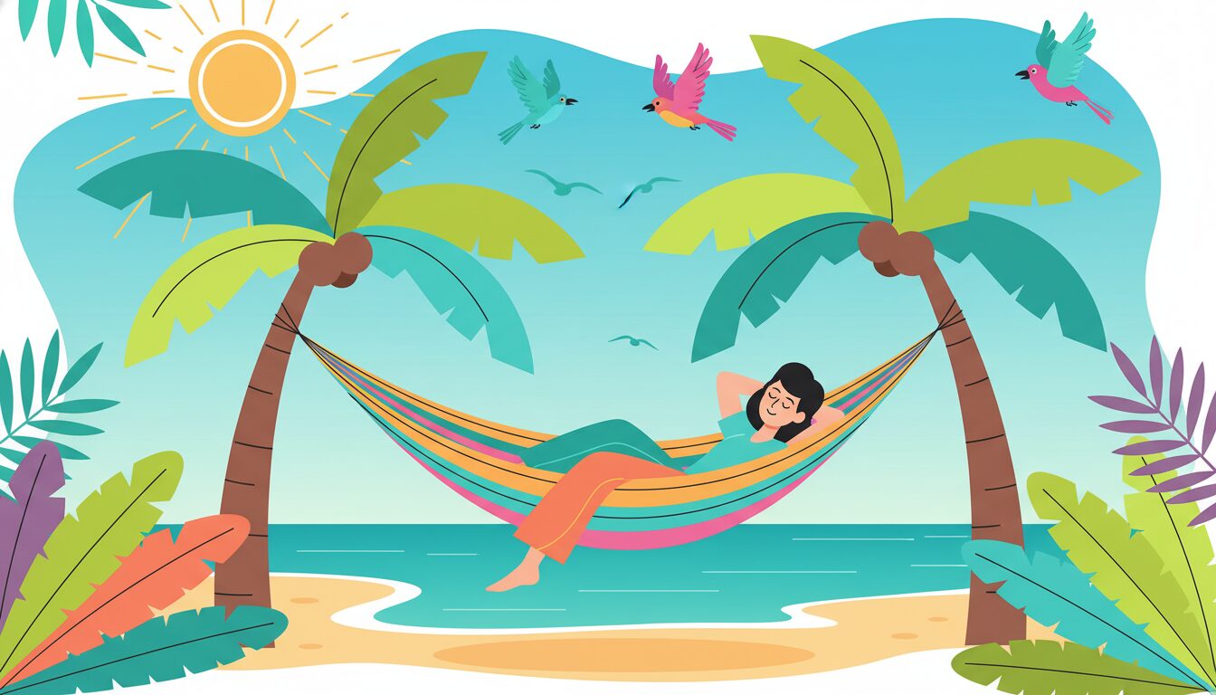#HammockDay illustration