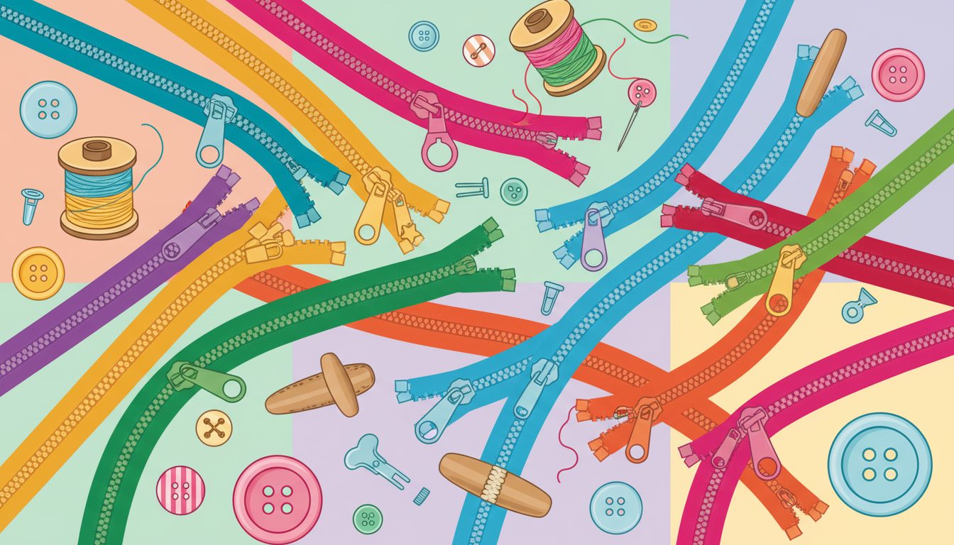 #NationalZipperDay illustration