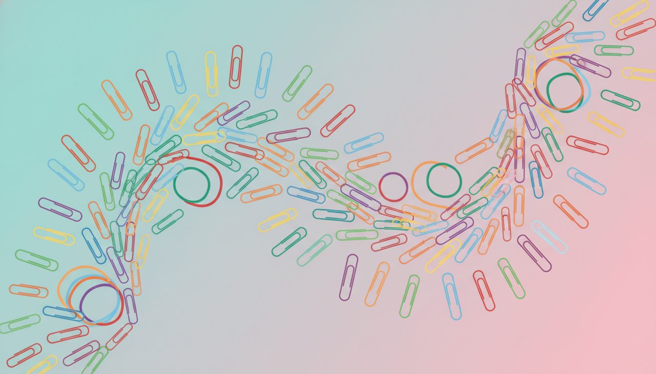 #PaperClip illustration
