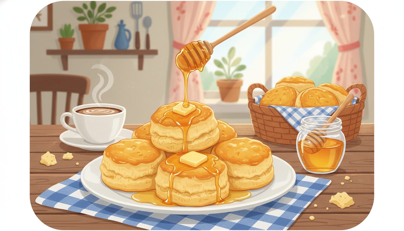 #BiscuitDay illustration