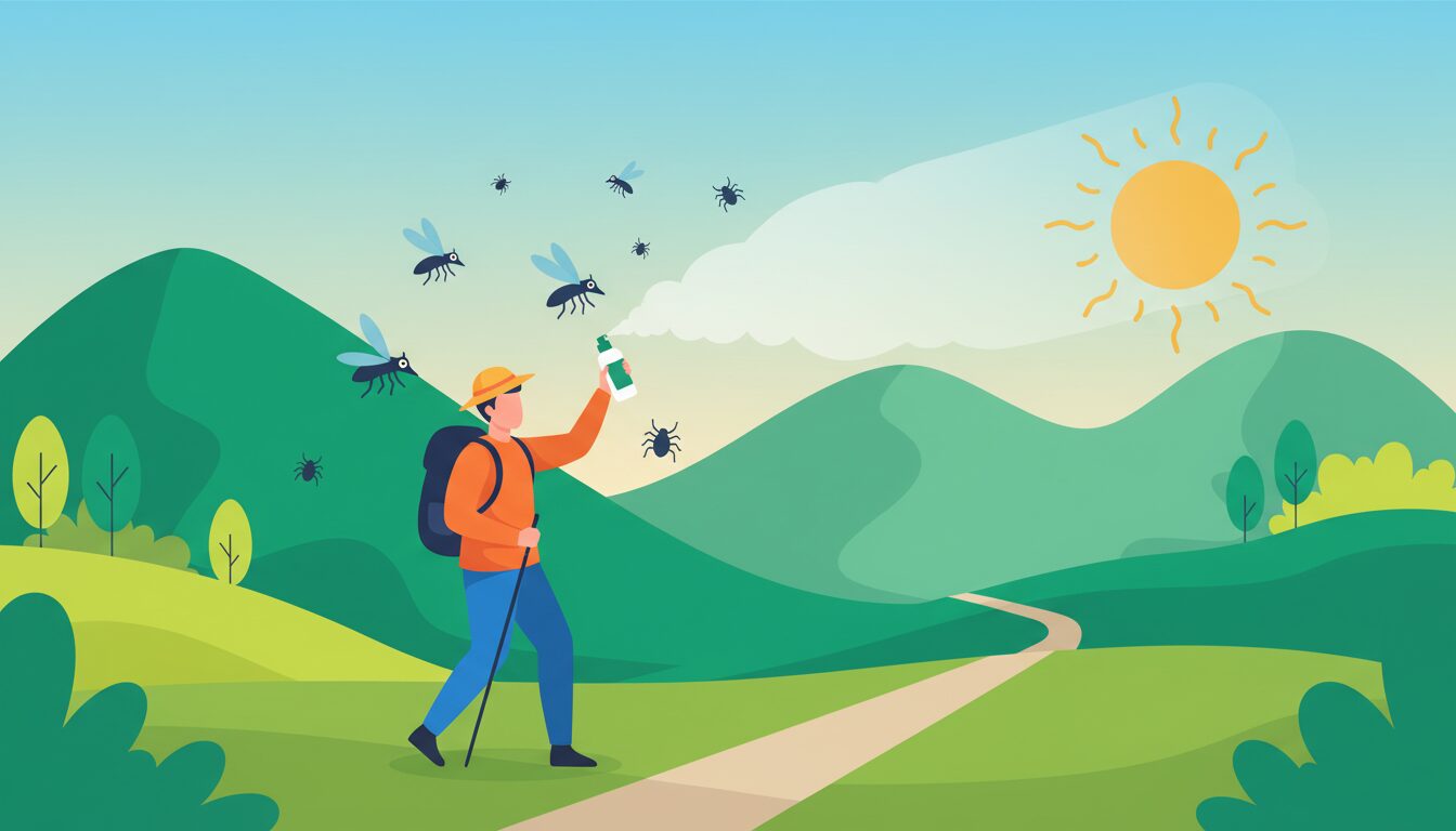 #InsectRepellentAwarenessDay illustration