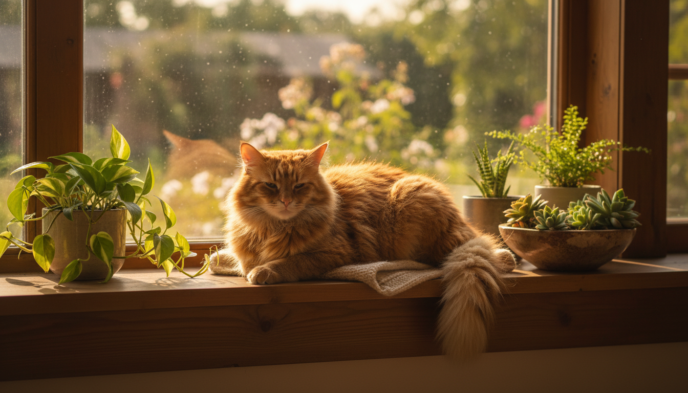 #CatDay illustration