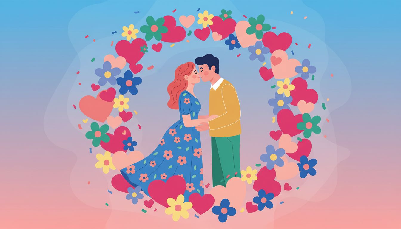 #InternationalKissingDay illustration