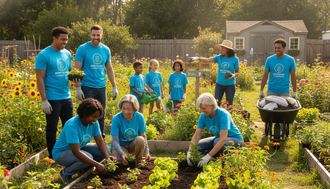 #InternationalVolunteerDay illustration
