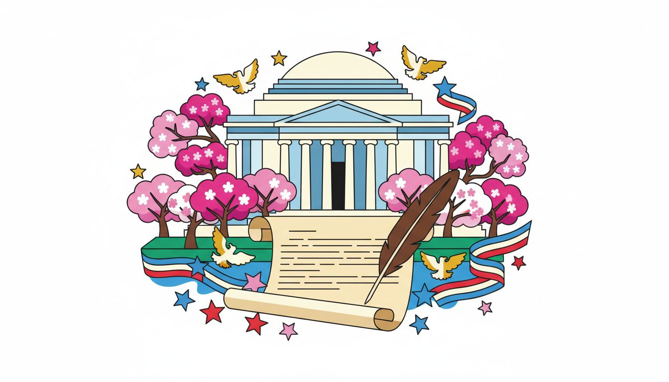 #JeffersonMemorial illustration