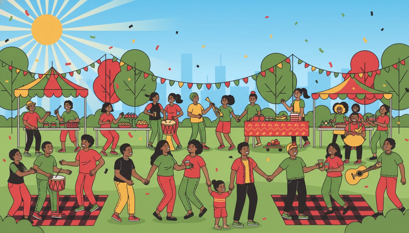 #Juneteenth illustration