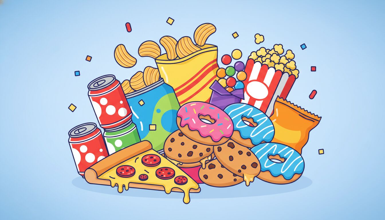 #JunkFoodDay illustration