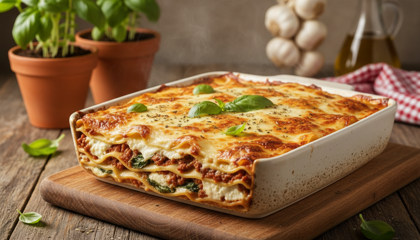 #LasagnaDay illustration