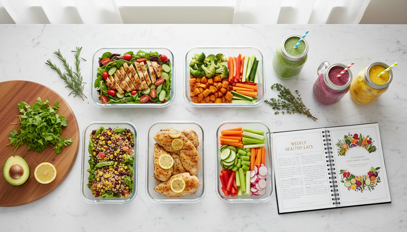 #MealPrepSunday illustration