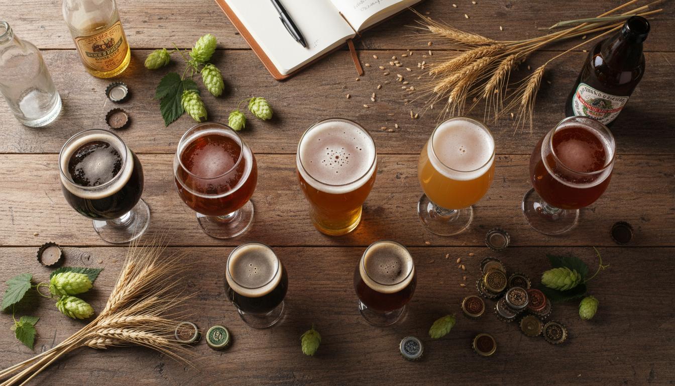 #NationalBeerDay illustration