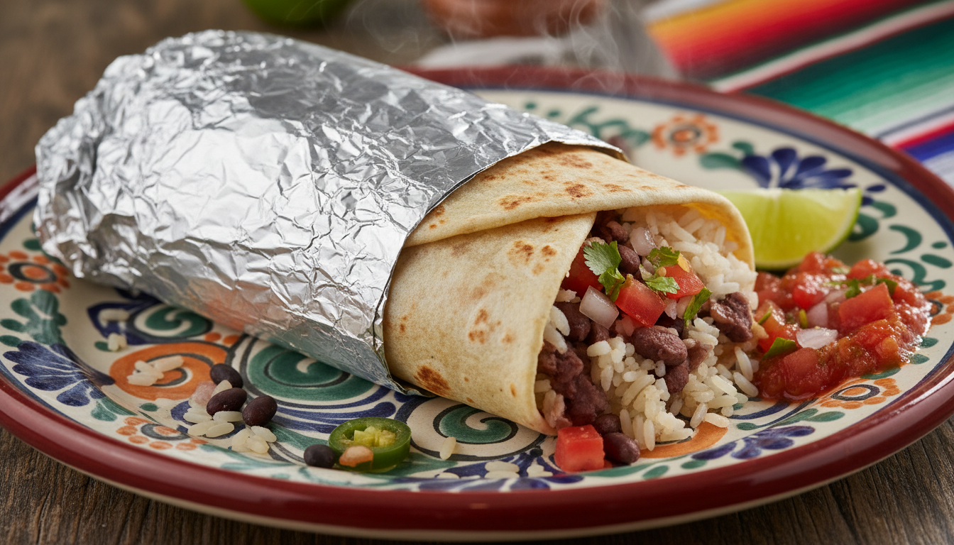#NationalBurritoDay illustration
