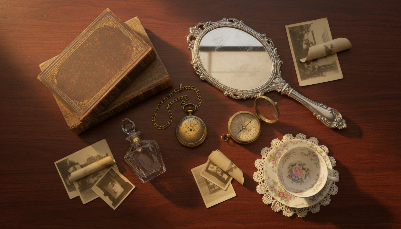 #CherishAnAntique illustration