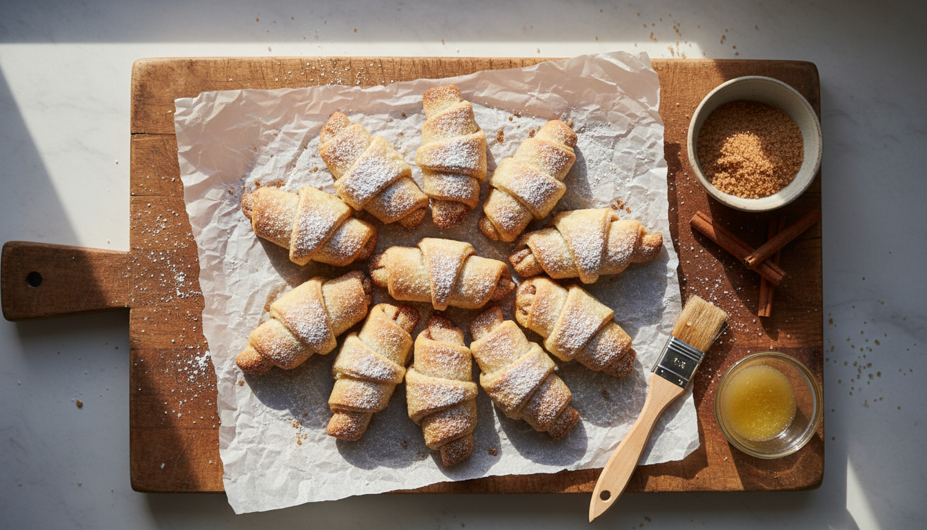 #CinnamonCrescentDay illustration