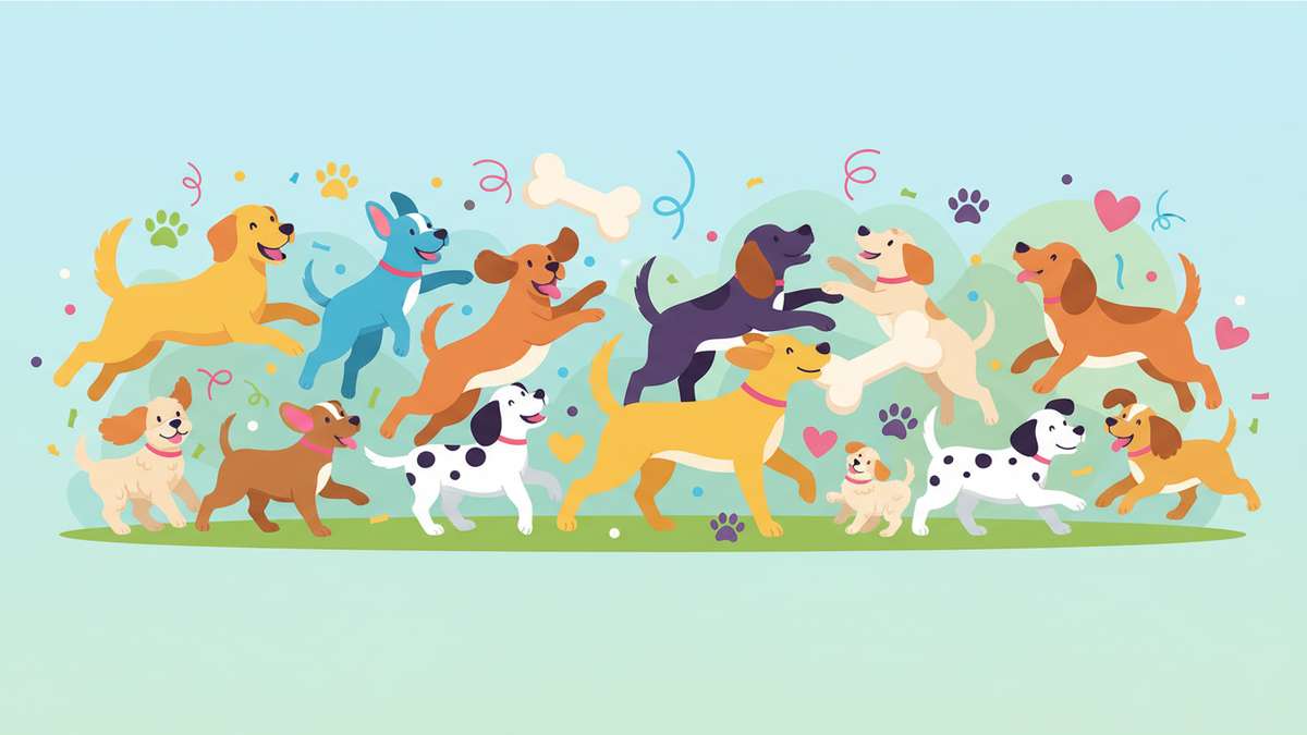 #DogDay illustration