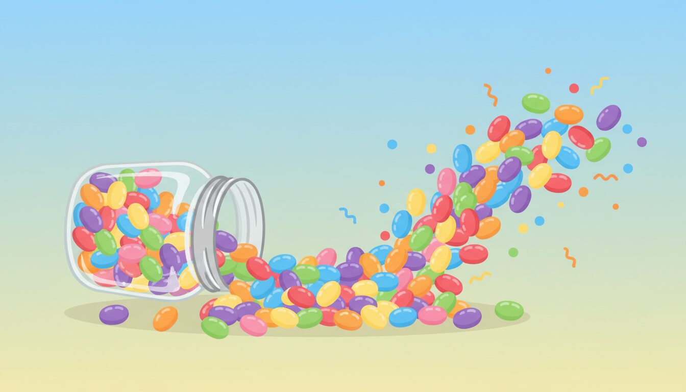 #JellyBeanDay illustration