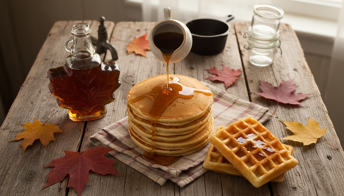 #NationalMapleSyrupDay illustration