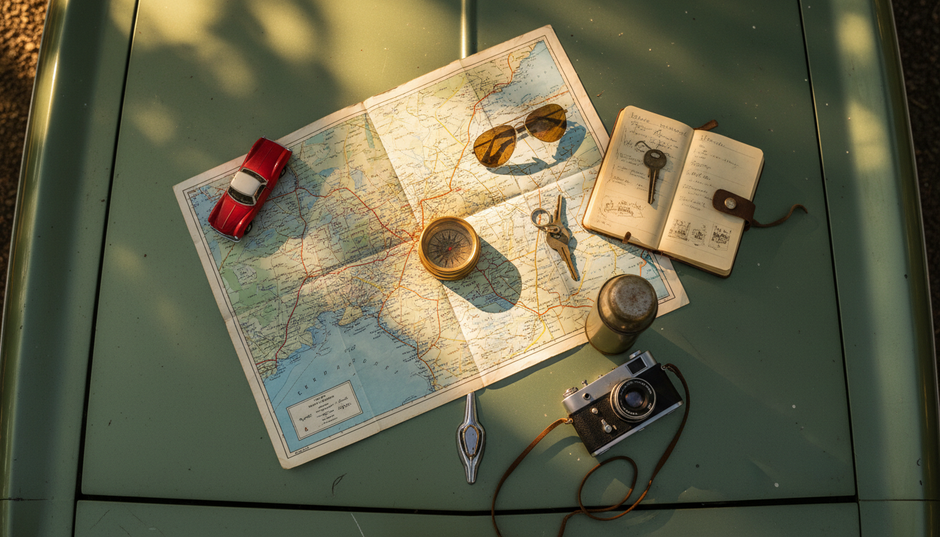 #NationalReadARoadMapDay illustration