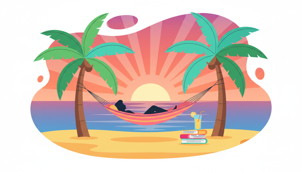#NationalRelaxationDay illustration