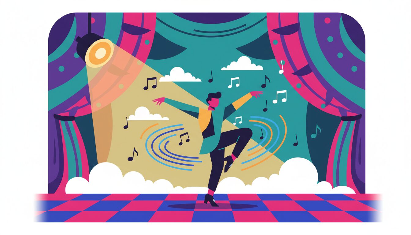 #NationalTapDanceDay illustration