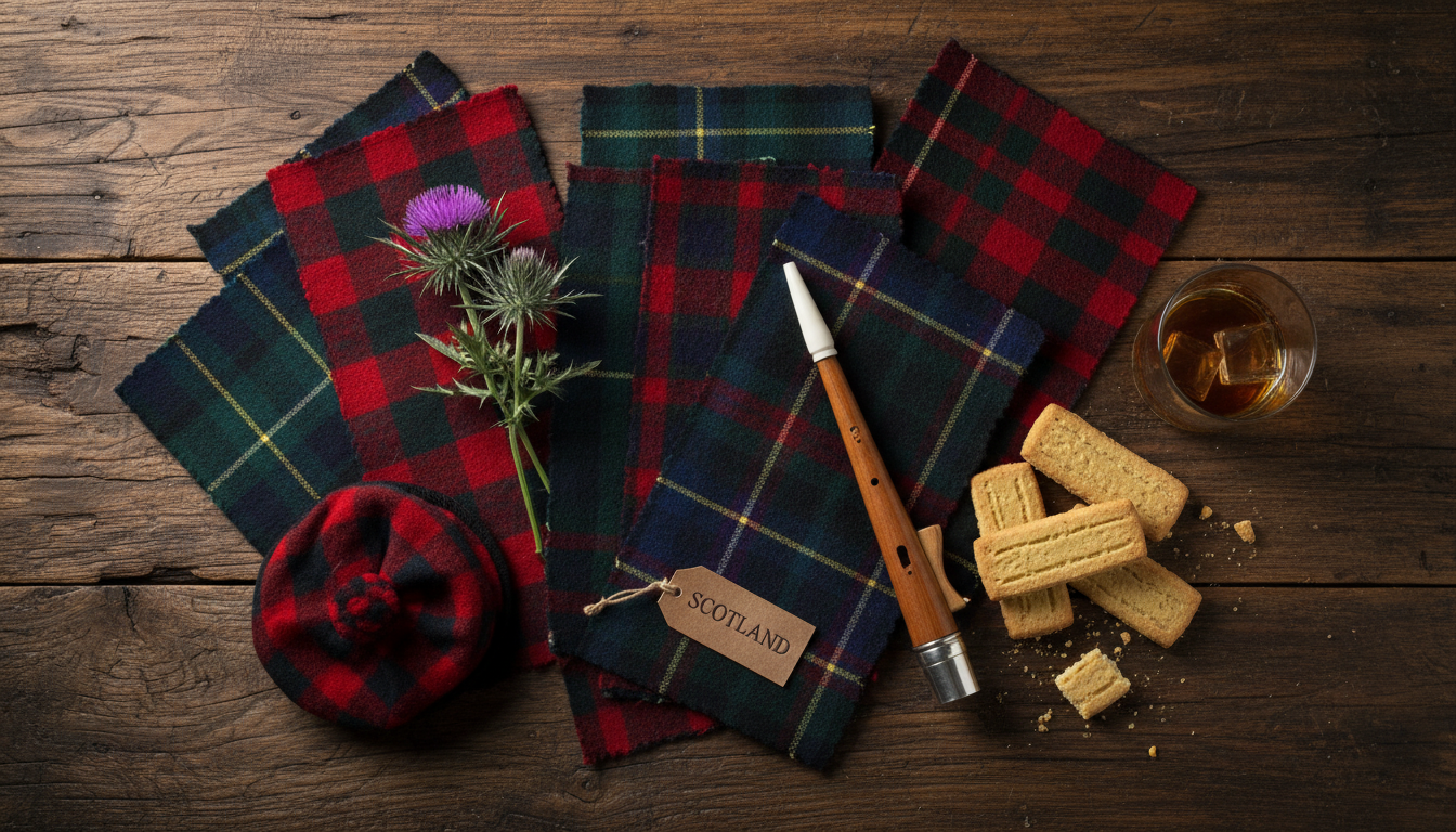 #NationalTartanDay illustration