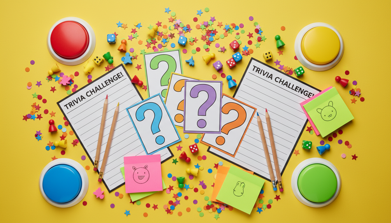 #NationalTriviaDay illustration