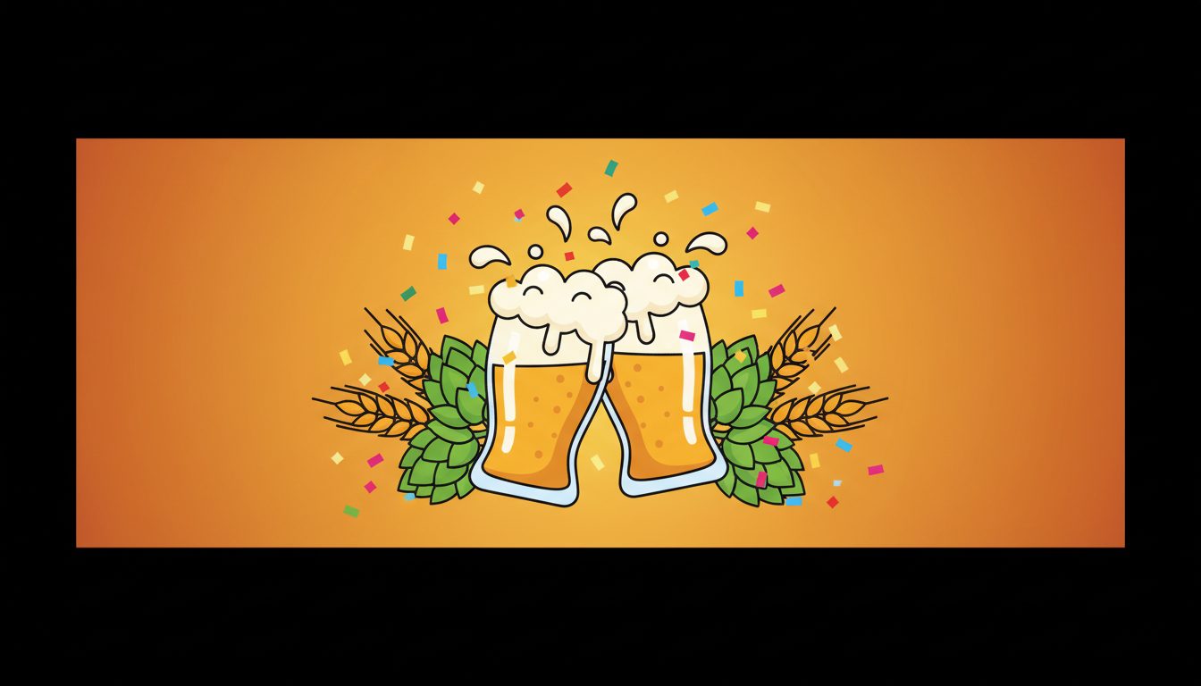 #AlmostNationalBeerDay illustration
