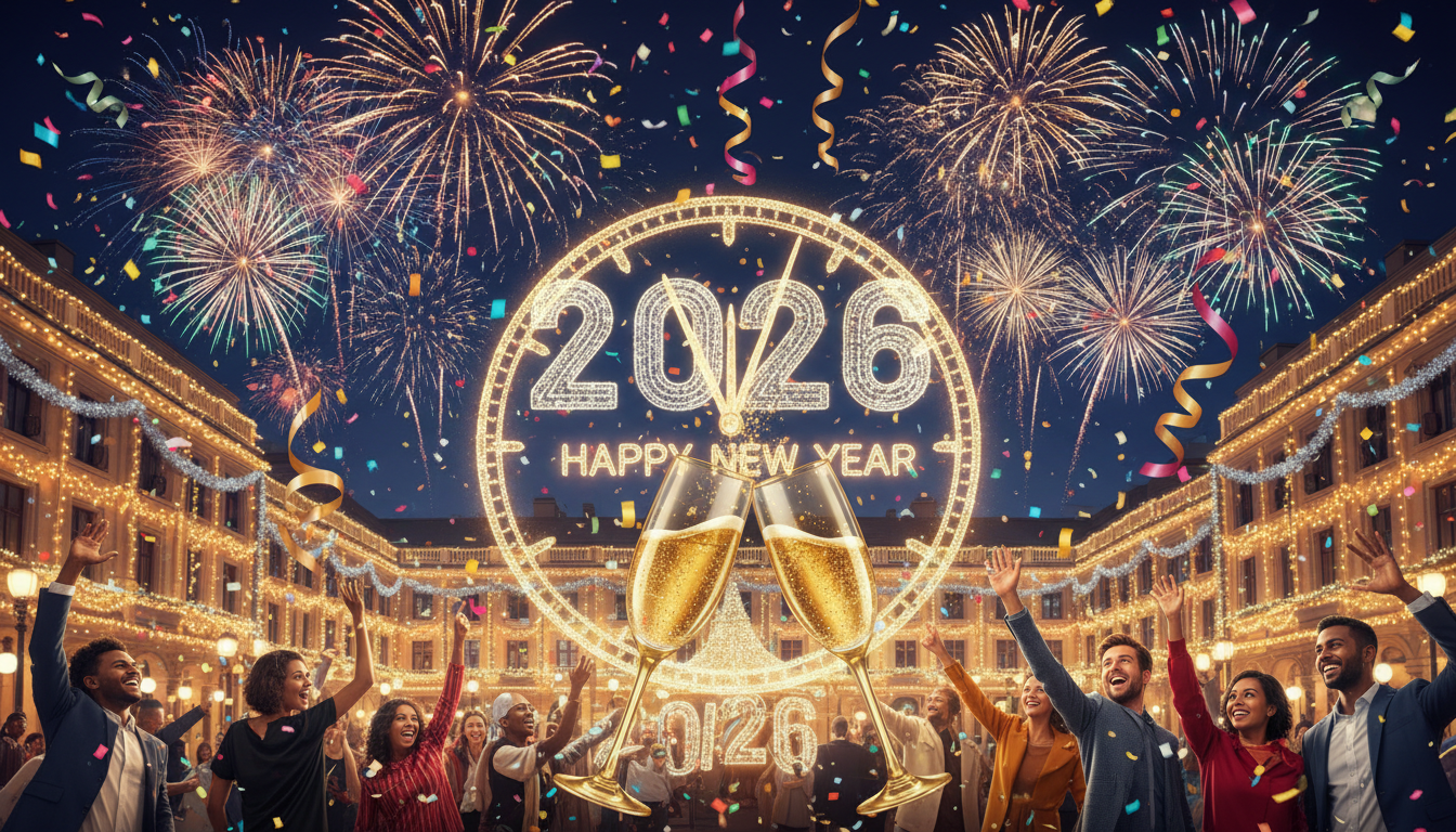 #NewYearsDay illustration
