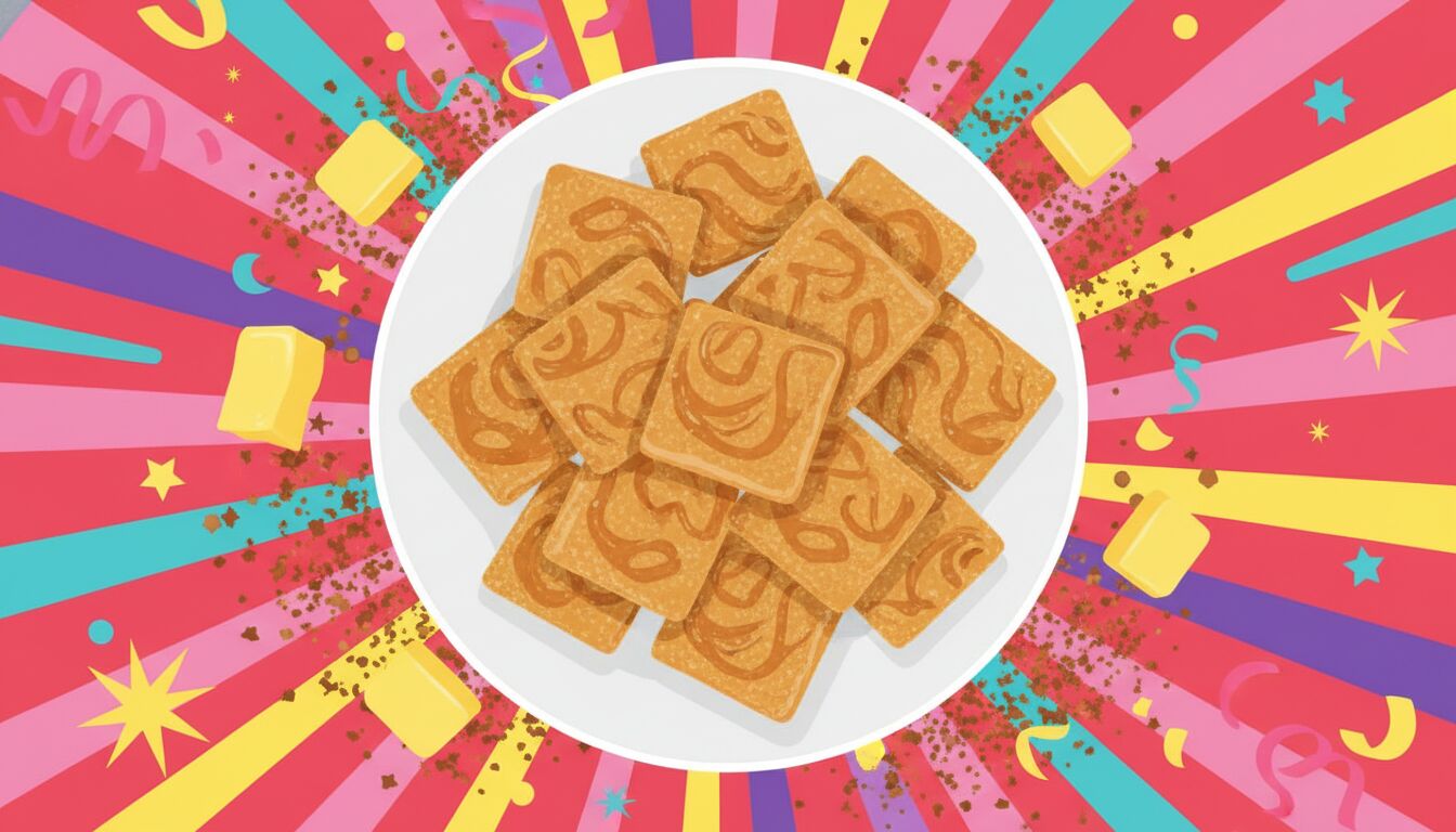 #NationalPenucheFudgeDay illustration