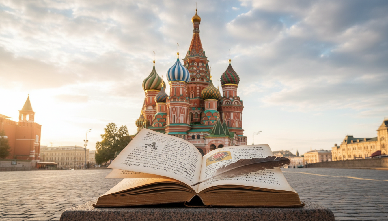 #RussianLanguageDay illustration