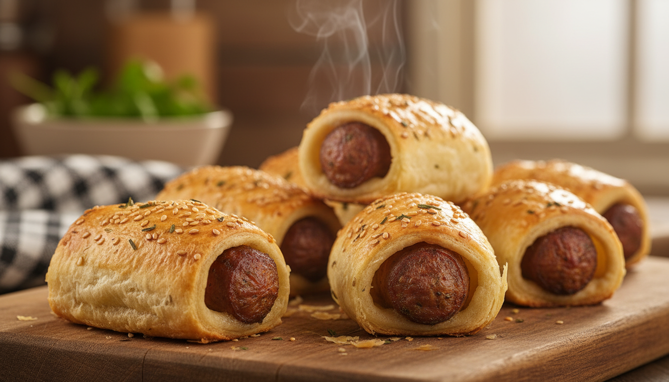 #SausageRollDay illustration
