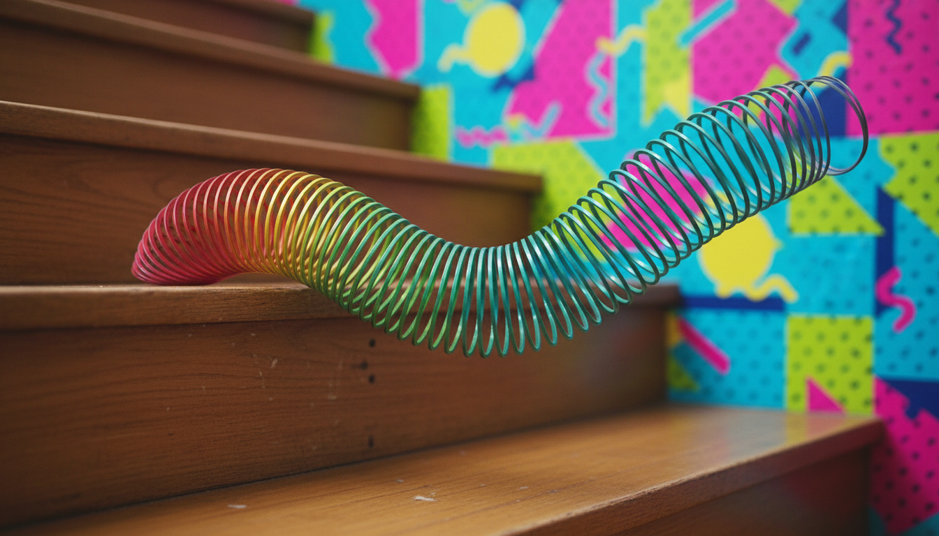 #SlinkyDay illustration