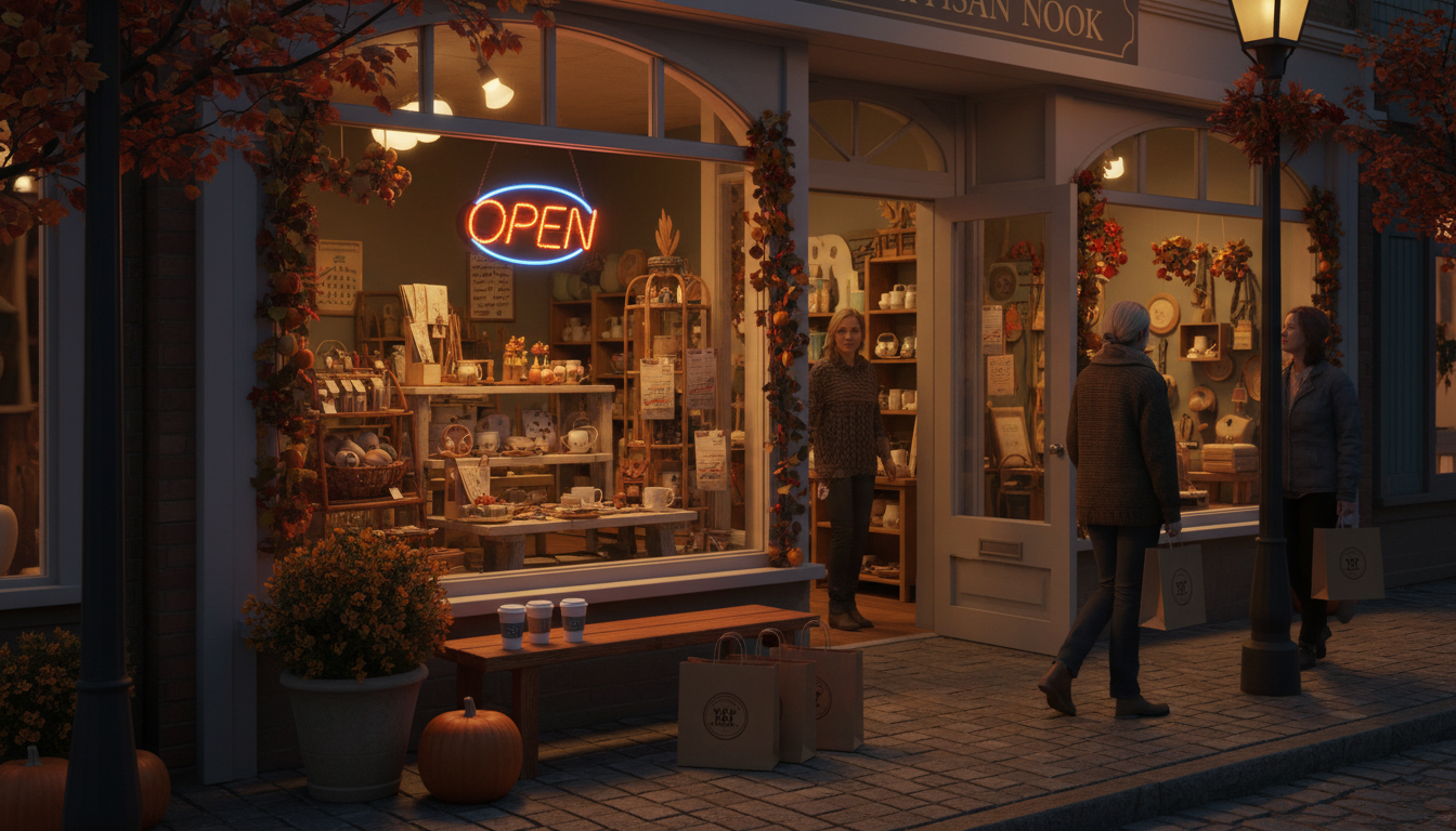 #SmallBusinessSaturday illustration