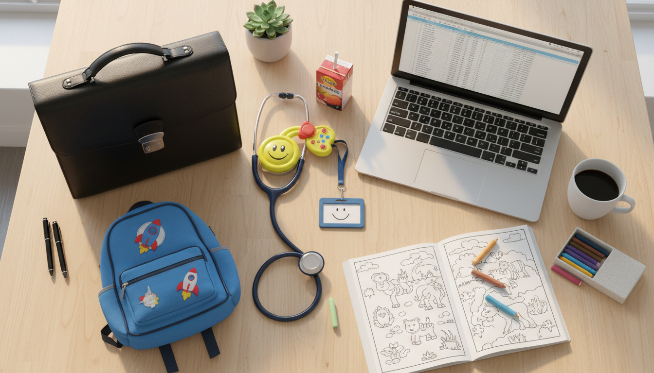 #TakeYourChildToWorkDay illustration
