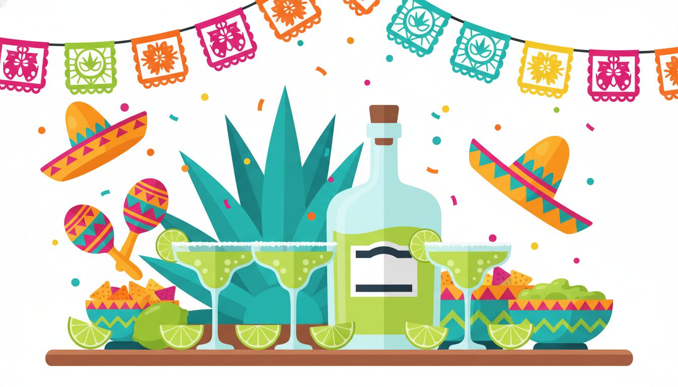 #NationalTequilaDay illustration