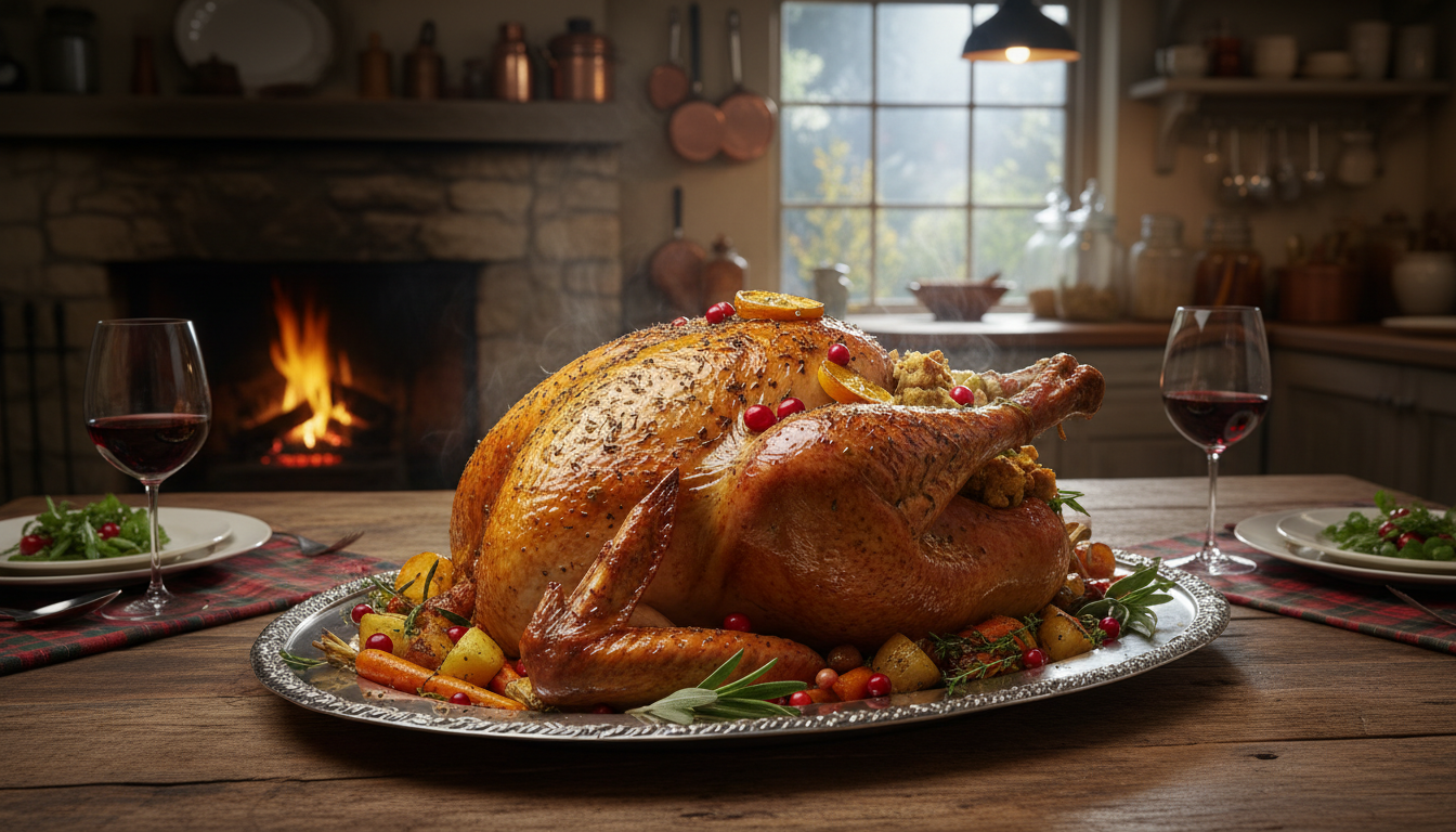 #NationalTurkeyLoversDay illustration