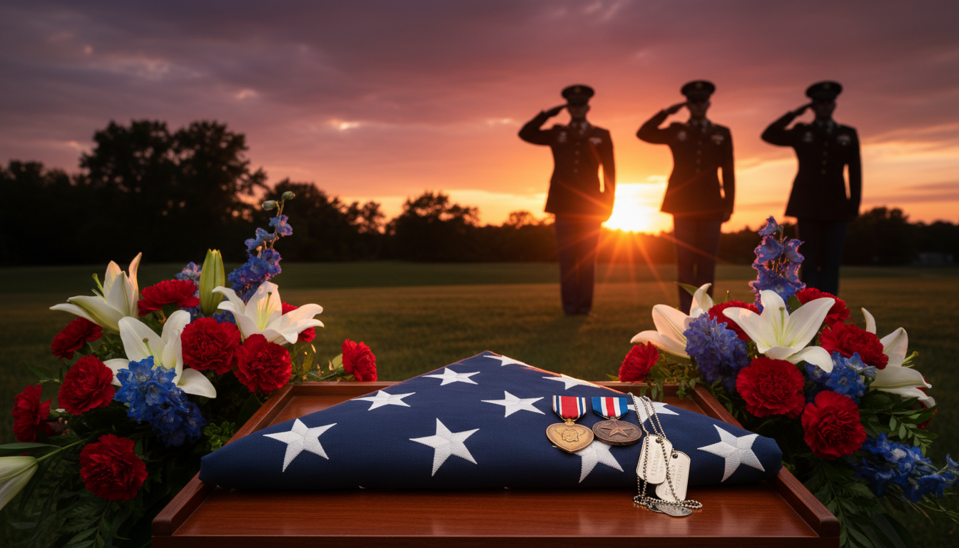 #VeteransDay illustration