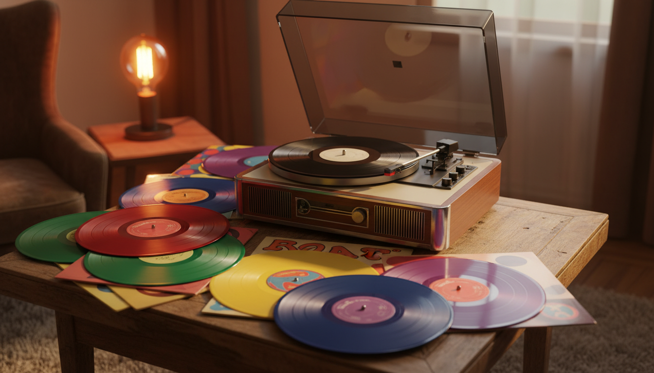 #VinylRecordDay illustration
