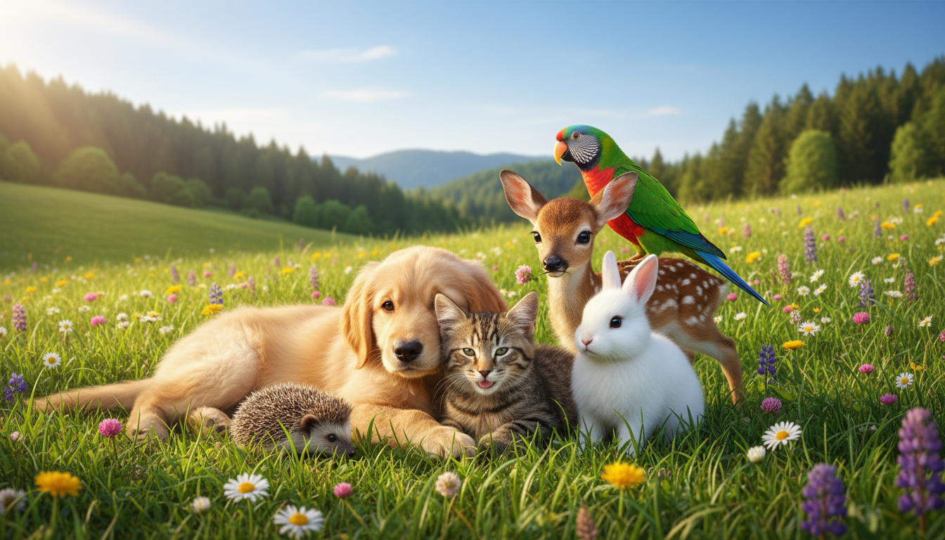 #WorldAnimalDay illustration