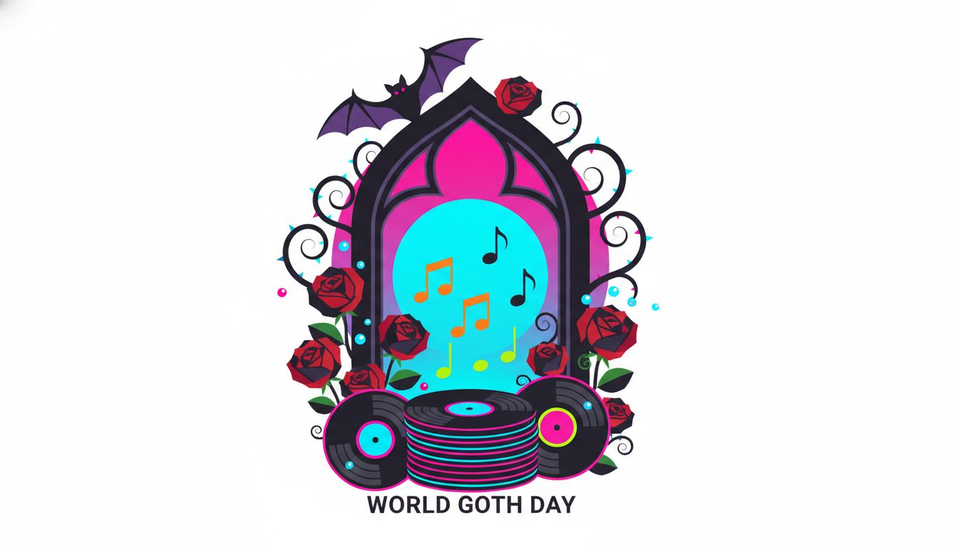 #GothDay illustration