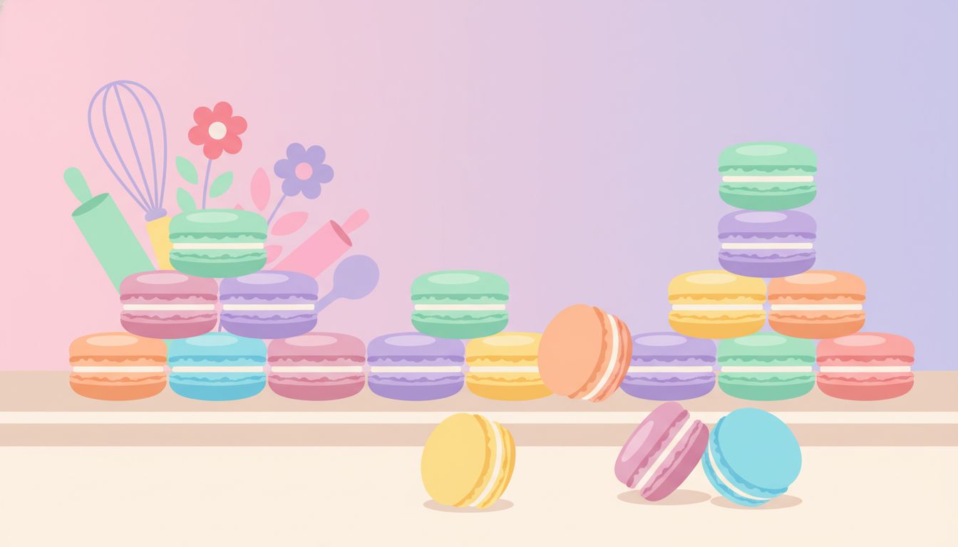 #MacaroonDay illustration