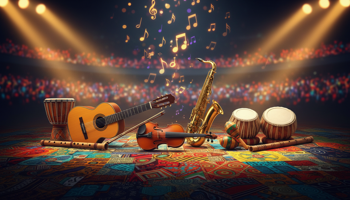 #WorldMusicDay illustration